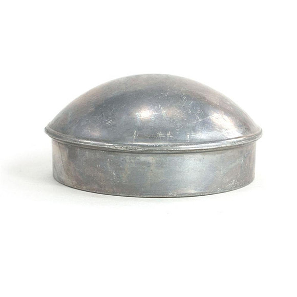 Round Plain Dome Fence Post Caps Galvanized Or Powder Coated