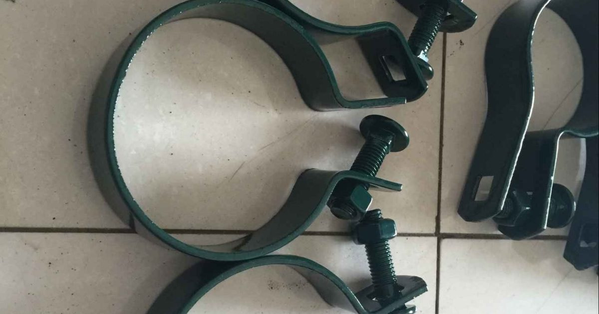 Galvanized Chain Link Brace Band & Tension Band DB Fencing