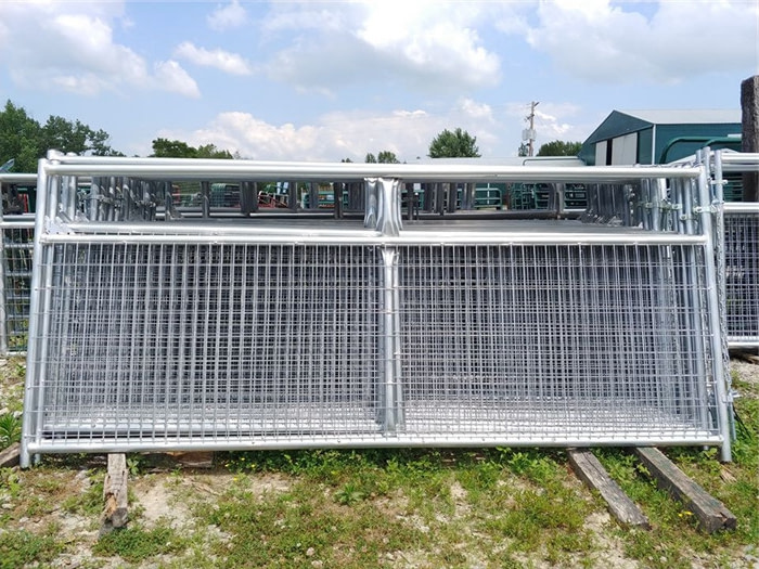 Australia Galvanized Rural Metal Farm Fence Gates For Sale